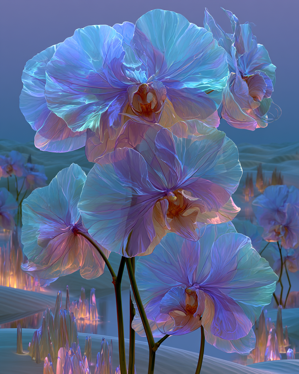 Bioluminescent Orchid