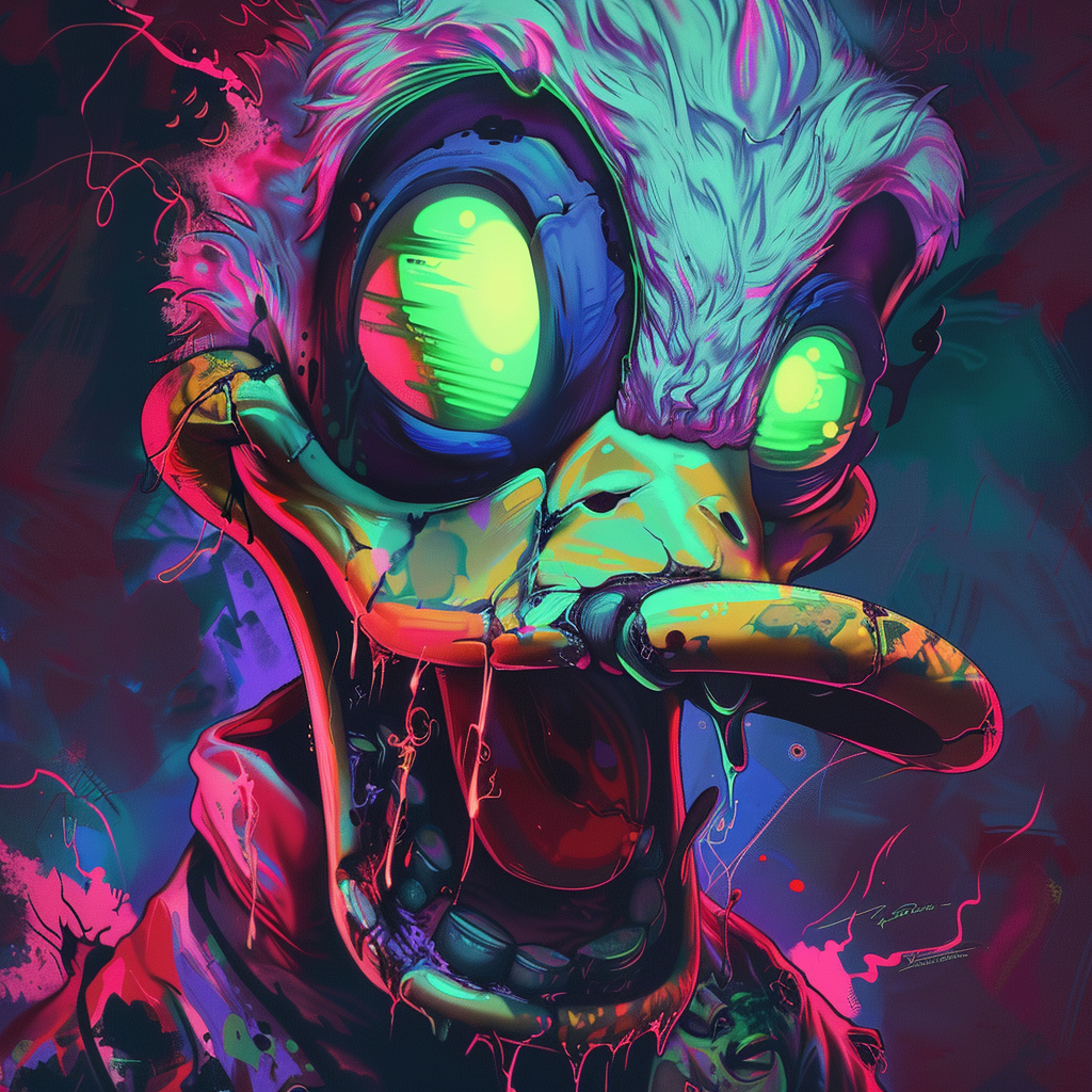 Neon Nightmare: Twisted Fowl
